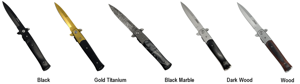 Knife colors